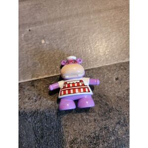 Disney Junior Hallie the hippo doc McStuffins toy figure smiling